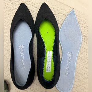 EUC ROTHY’s Shadow Merino wool points sz 10.5